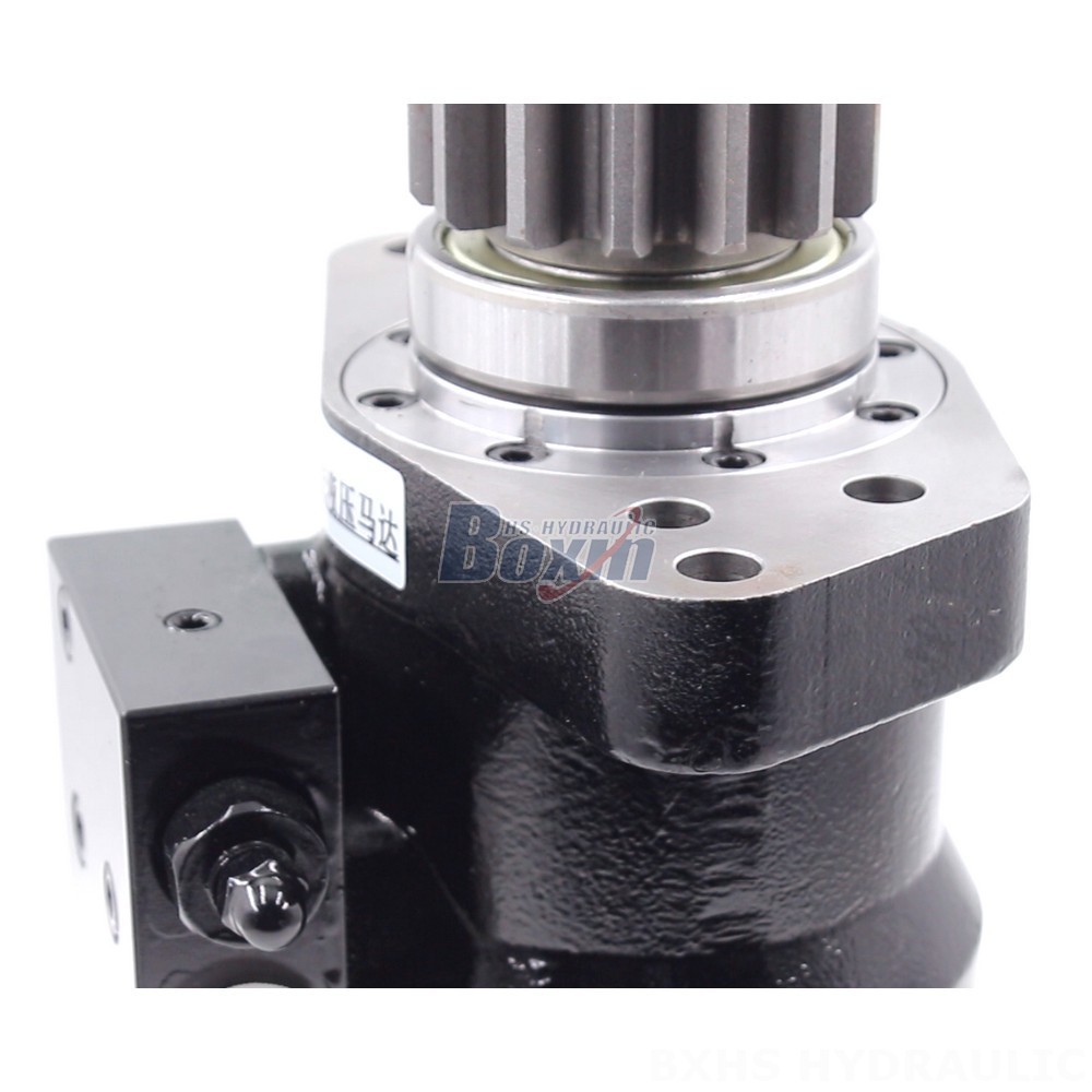 BMR Cycloid Hydraulic Motor OEM/ODM - 50 cc/r 38 Lpm Customization Available detail image
